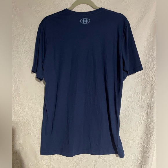 NWT Men's Under Armour Blue T-Shirt Size Medium - Picture 3 of 8